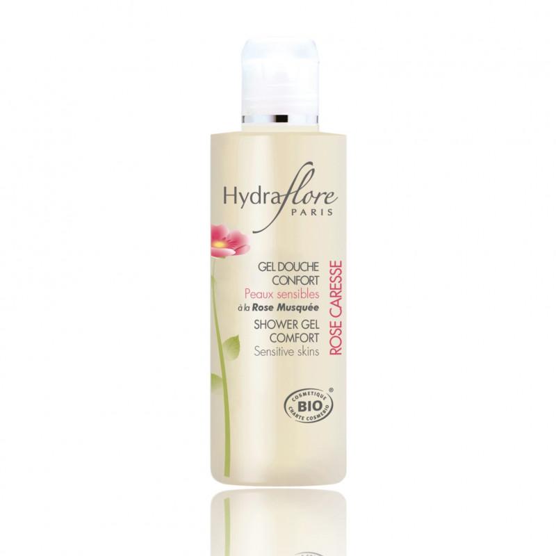 Gel za tusiranje Rose Caresse Hydraflore Bio1