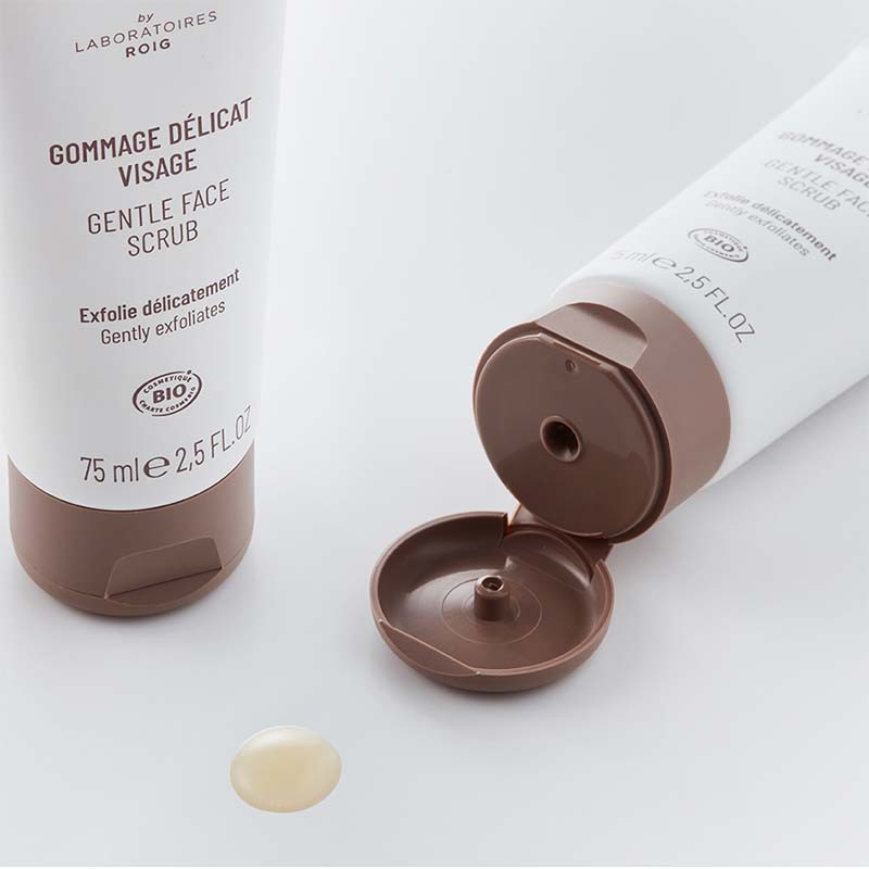 gommage delicat visage bio vegan et equitable serenibio